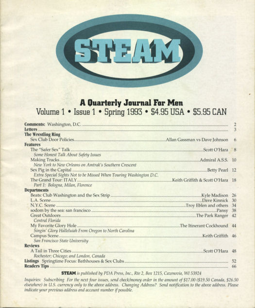 Volume 1- Number 1: Spring 1993